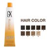 GK HAIR Global Keratin Iced Chestnut 4.91 Hair Color Cream Tube (3.4 Fl Oz/100ml) + 20 Volume Developer (5 Fl Oz/150ml) - Professional Permanent Long Lasting Toner Dye
