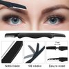 7 in 1 Eyebrow Grooming Kit for Women Eyebrow Scissors Eyebrow Brush Set Brow Brushes Scissors Tweezers Replaceable Eyebrow Razor