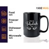 Eyelash Coffee Mug 15oz Black - Have A Fabulash - Beautician Lash Boss Makeup Artists Mascara Hair Extensions Cosmetology Mother Women