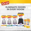 Glad Medium Drawstring Trash Bags with Clorox, 8 Gal, Lemon Fresh Bleach, 26 Ct (Package May Vary)