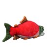 FRANKIEZHOU Simulation Sockeye Salmon Plush-Red 15",Soft Fish Stuffed Animal,Cuddly Toys,Children's Day Gifts for Kids,Girls Stuff