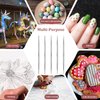 5Pcs Dotting Tools for Nail Art 2 Way Dotting Pen Tool Nail Art Tip Stainless Steel Dot Paint Pens Manicure kit Nail Art Tools Dotting Tools