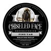 Pine Tar Handmade Luxury Shaving Soap by Chiseled Face — Rich, Thick Lather — Smooth, Comfortable Shaves — Tallow-Based Soap — Made in The USA