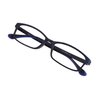 VisionGlobal Blue Light Blocking Glasses for Computer Reading or Gaming, UV 400 Anti Glare Lenses Help Reduce Eye Strain and Fatigue, Men and Women Frame, Multi-Magnification+1.50