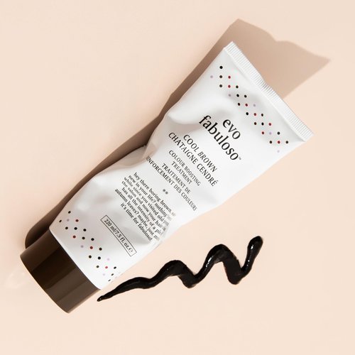 EVO Fabuloso - Cool Brown Color Boosting Treatment - Color-Treated Hair Conditioner - Helps Maintain Color Depth, Tone & Shine - 220ml / 7.5fl.oz