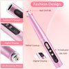 Electric Nail File, LveSunny 12 in 1 Professional Cordless Nail Drill Buffer Machine for Natural Acrylic Gel Nails, Digital Display, 5-Speed F/R, USB Portable Efile, 20000 RPM Electric Nail Care Kit