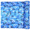 iunio Camo Netting Camouflage Netting, Camo Net Bulk Roll Camouflage Mesh Nets for Hunting Blind Deer Stand Military Party Decorations Sunshade Camping Shooting (6.5ftx4.9ft, Aqua Blue)