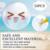 Yinder 24 Pieces Inflatable Beach Ball 6 Inches Mini Beach Balls for Halloween Theme Party DIY Ball for Swimming Pool Theme Party Decorations Favors Supplies(Clear)