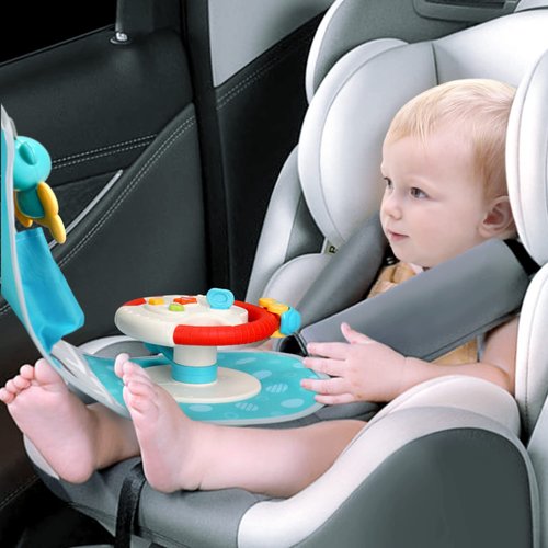 Baby car Toys with Steering Wheel Center for Long Journeys (Car)