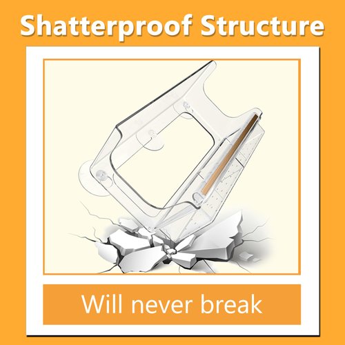 LUJII Shatterproof Window Bird Feeder with Strongest Suction Cups, Polycarbonate Window Mount Feeder with Crystal Clear View & Life-Out Tray, Fits Bigger Birds Like Cardinal or Blue Jay, Clear