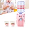 VGEBY Children Water Dispenser Toys, Mini Fun Water Dispenser Cute Shape Easy Use Children's Mini Water Dispenser Suitable for Children's Birthday Toys (Window Box/Guckling Pig) Mini Water Dispenser