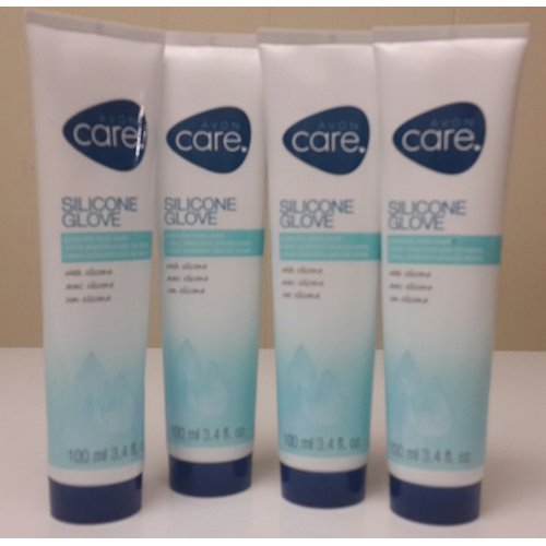 Avon Care Silicone Glove Protective Hand Cream Lot of 4