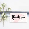 WEIZHEN 240-Count Thank You for Your Order Cards - Thank You For Supporting My Business Cards, 6 Styles - 2" x 3.5" Small Customer Appreciation Cards for Shops, Online Retailers, Business Owners