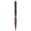 GranNaturals Boar & Nylon Bristle Styling Brush - Teasing Comb with Rat Tail Pick for Backcombing, Smoothing, Edge Control and Volume Creation