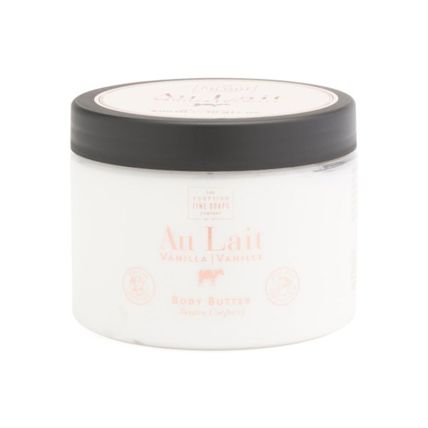 Generic Vanilla Body Butter, 16.9 oz (500 ml), Jar, White/gray