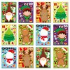 BBPOOL 24 Sheets Christmas Stickers Christmas Gifts for Kids Holiday Christmas Stocking Stuffers for Boys Girls Christmas Party Favors Children Christmas Presents