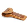West Coast Shaving Leather Safety Razor Case, Brown