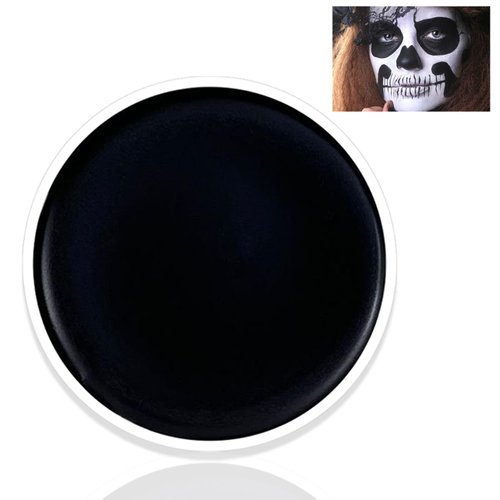 Black Face Paint Eye Black Stick Halloween Clown Vampire Cosplay Essentials Body Paint Makeup For Sports Baseball Football Softball Costume Accessories #Black