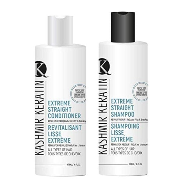 Kashmir Keratin Hair Care Kit (Extreme Straight + Extreme Conditioner)