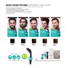 KISS Quick Cover For Men Permanent Hair Color Mustache Beard QMC (Medium Brown)