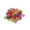 50 Pcs Mixed Color Mini Plastic Beautiful Butterfly Hair Clips Hair Accessories Hair Clip for Women Lady and Girls(Random Color)