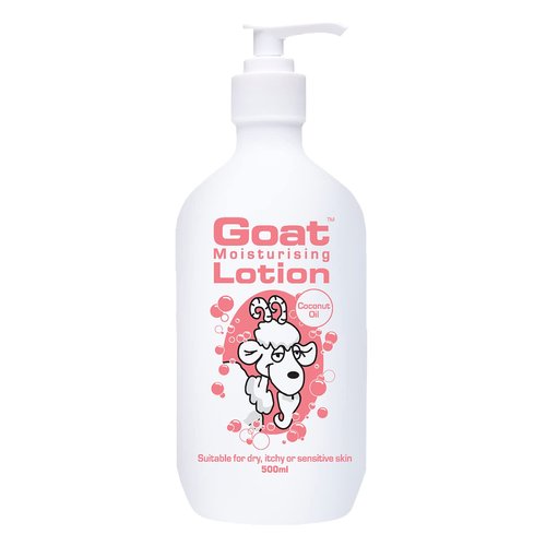 Goat Milk Lotion - Moisturizing - Non Greasy - 17 oz Enriched Milk, Suitable for Dry, Itchy or Sensitive Skin - Made In Australia - Coconut Oil