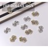 WOKOTO 30pcs Gold And Silver Dollor Sign Nail Charms For Acrylic Nails Us Dolor Nail Charms And Rhinestones 3D Nail Charms For Women Nails Jewelry Making Money Sign Nail Dollor Charms For Nail Art