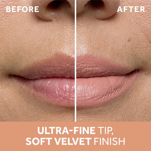 No7 Pro Artist Lip Liner - Precision Edit Lip Liner Pencil with a Creamy, Matte Finish - Helps Prevent Lipstick Bleeding and Enhances Lip Shape - Modern Nude Chic (0.04 oz)