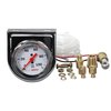 Actron Bosch SP0F000044 Style Line 2" Mechanical Oil Pressure Gauge (White Dial Face, Chrome Bezel)