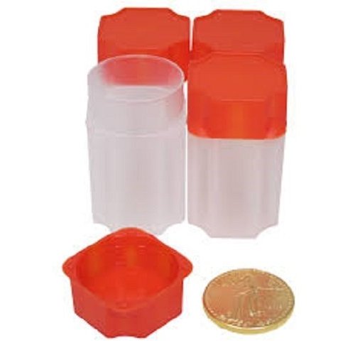 Guardhouse American Gold Eagle 1oz, Square Coin Tubes, 5 Pack.