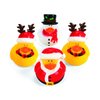 Fun Express Vinyl Holiday Rubber Duckies | 12 Count | Great for Party Favors, Children's Birthday Bash, Holiday Celebrations
