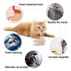 MiOYOOW Catnip Cat Ball Toy, Rotating Cat Chewing Toy Ice Cream Shaped Adhesive Cat Catnip Sphere Toy for Cat Kitty Licking Teeth Cleaning