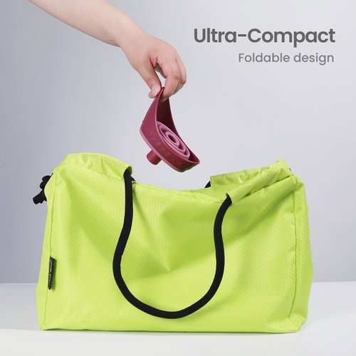 TRIPTIPS Pee Conch Foldable Female Urinal Device Portable Urinal for Women Pee Funnel for Women Travel, She Pee Cup for Women, Stand to Pee Reusable Womens Urinal Funnel with Tube and Case (E-Purple)