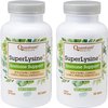 Quantum Health SuperLysine+ Advanced Formula Immune Support Supplement Lysine 1500 mg, Vitamin C Echinacea Licorice Bee Propolis & Odorless Garlic - 180 Tablets (Pack of 2)