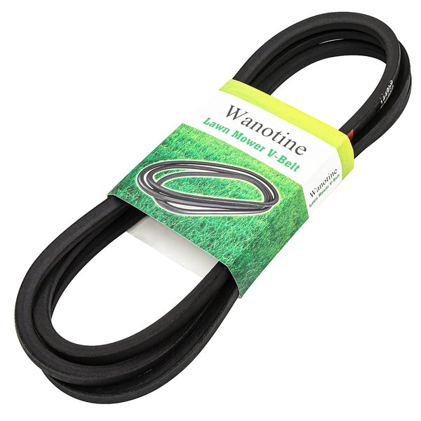 Wanotine 532144959 144959 Deck Belt Replaces Craftsman Drive Belt 160855 130801 138255, Fits Craftsman LT1000 LT2000 LT3000 DYT4000 Husqvarna Poulan AYP 42'' Lawn Mower (1/2" x 95")