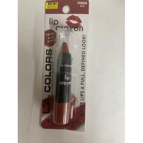 L.A. COLORS Lip Crayon C68888 Sass .08 oz