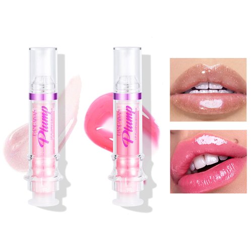 SWETIYOU Lip Plumping Booster, Plumping Lip Oil with Chili Extract, Plump & Pout Lip Plumper, Slightly Spicy Lip Plumping Gloss, Fuller Lips Instantly, Hydrating, High-Shine