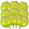 10Pcs Tennis Party Balloons Decorations, Tennis Ball Foil Mylar Balloons for Men Women Kids Sports Tennis Themed Party Decorations Supplies