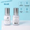 Eyelash Extension Super Glue,Fast Drying,Long Lasting False Eyelash Adhesive, Lash Extension Supplies for Professionals Eyelashes Artists,Powerfull Adhesive, Less Than 1 Second Drying time (5ml)