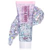 Drawdart Face & Body Glitter,Cosmetic-Grade Holographic Glitter Gel,50ml Silver Hair Glitter Gel,Rave Glitter,Mermaid Makeup Glitters for Women - Vegan & Cruelty Free