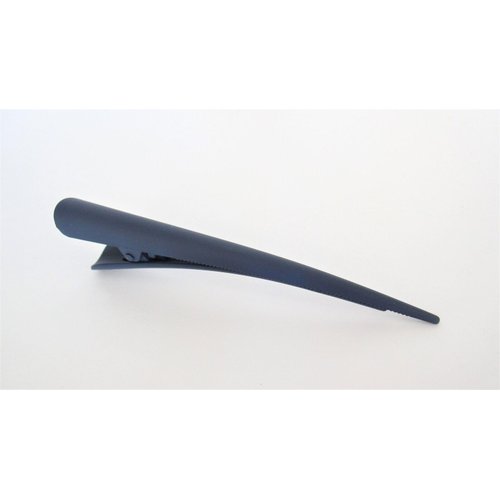 Generic Dark blue acrylic alligator hair clip for fine thin hair