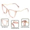 FEISEDY Blue Light Blocking Glasses Computer Glasses Women Men Fashion Cateye Glasses B2914