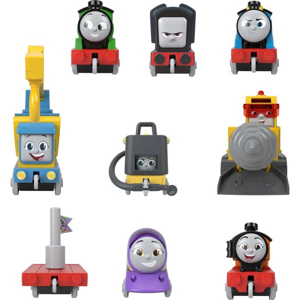 Thomas & Friends Diecast Toy Train Set Mystery of Lookout Mountain Track Playset with 7 Push-Along Engines for Pretend Play Kids Ages 3+ Years