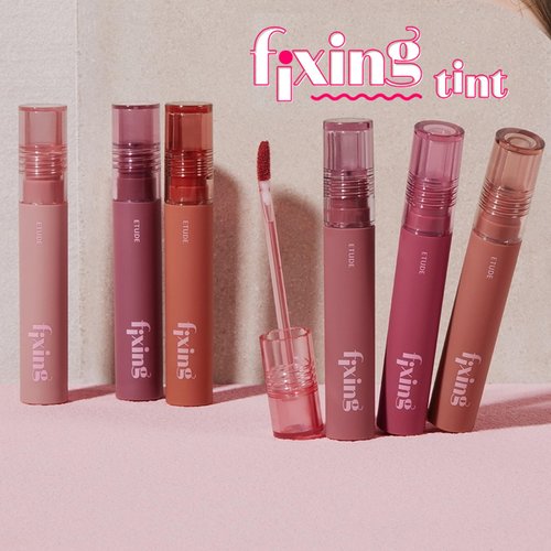 ETUDE Fixing Tint #06 Soft Walnut | Long Lasting High Pigmented Liquid Lipstick | Waterproof Lightweight Matte Finish Lip Stain | Full Coverage | Korean Makeup, Kbeauty, Perfect for Gift
