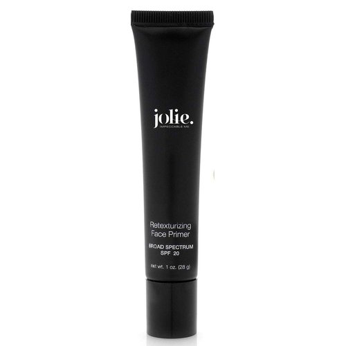 Jolie Weightless Retexturizing Face Perfecting Serum - Foundation Primer, Makeup Extender & Sunscreen SPF 20, Instantly Reveals Smoother, More Radiant Skin