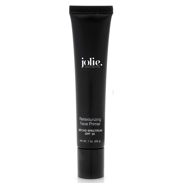 Jolie Weightless Retexturizing Face Perfecting Serum - Foundation Primer, Makeup Extender & Sunscreen SPF 20, Instantly Reveals Smoother, More Radiant Skin