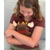 The Tooth Brigade Book and Tooth Fairy Pillow Bundle, Interactive Set Includes 8" Plush Toy with Lost Tooth Pocket and The Tooth Fairy's Best Day Ever! Hardcover Book (Twigs Moose Bundle)