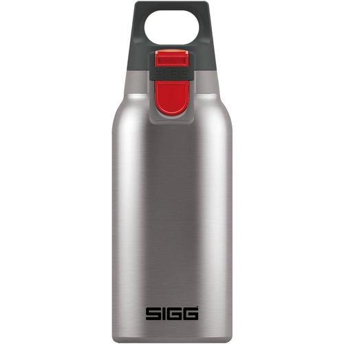 SIGG - Insulated Water Bottle - Thermo Flask Hot & Cold One Silver with Tea Infuser - Leakproof - BPA Free - Stainless Steel - 10 Oz