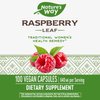 Nature's Way Raspberry Leaf - 640 mg per 2-Capsule Serving - Traditional Support for Women's Health* - Herbal Supplement for Women - Gluten Free - 100 Vegan Capsules