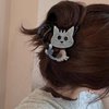 TUCEWP Cat Hair Claw Clips for Women Girls Cute Cat Hair Clip for Long Curly Thick Thin Hair Medium Cat Jaw Claw Clips Strong Hold Hair Catch Clamps Barrettes Hair Accessories for Cat Lovers Gift
